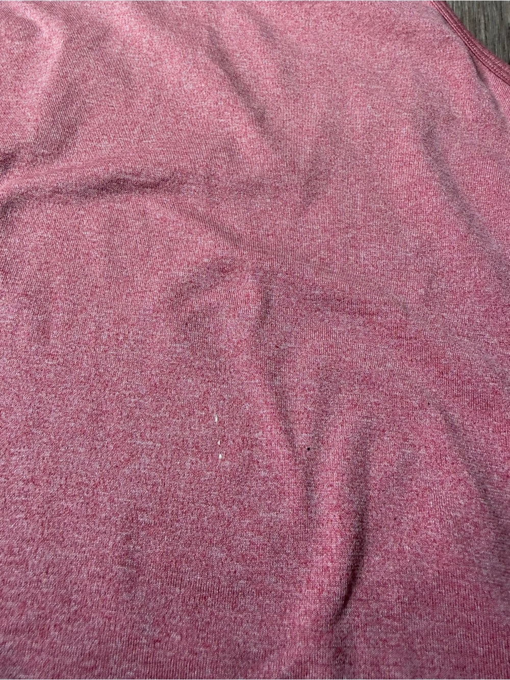 Lululemon Workout Tank Top Running Tank Breathable Vented Red Pink Size L - Picture 3 of 8